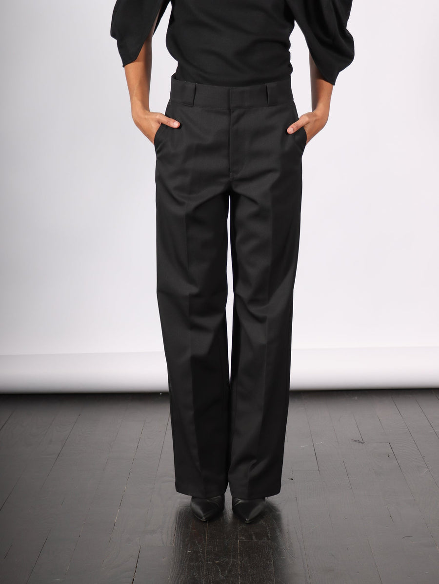 Workwear Trouser in Black by 6397