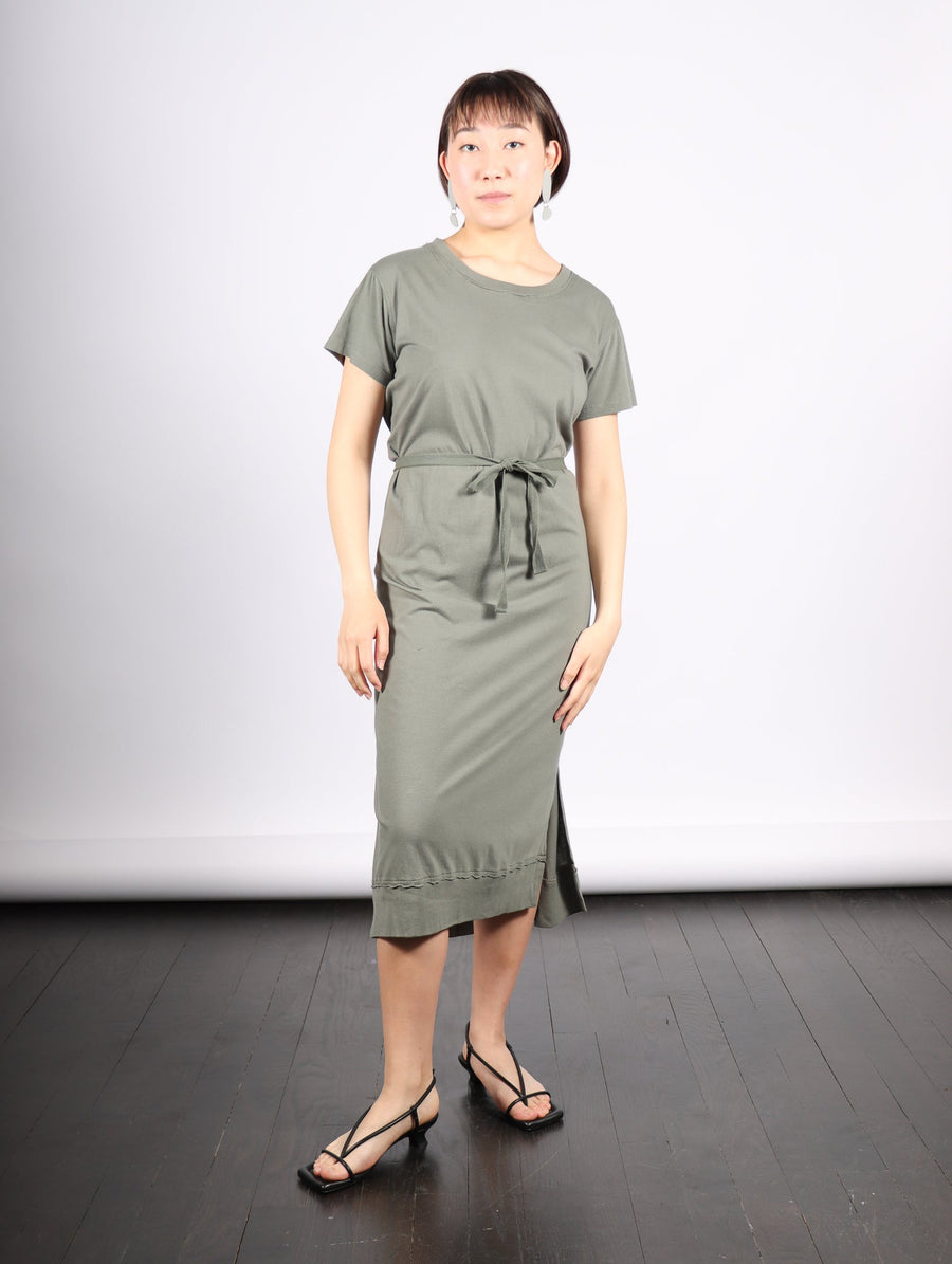 Wrap Dress Tee in Slate by Nicholas K-Idlewild