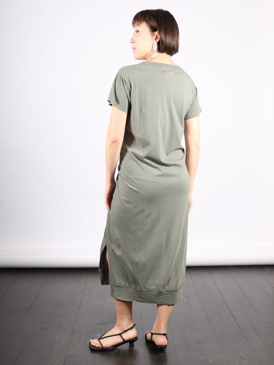 Wrap Dress Tee in Slate by Nicholas K-Idlewild