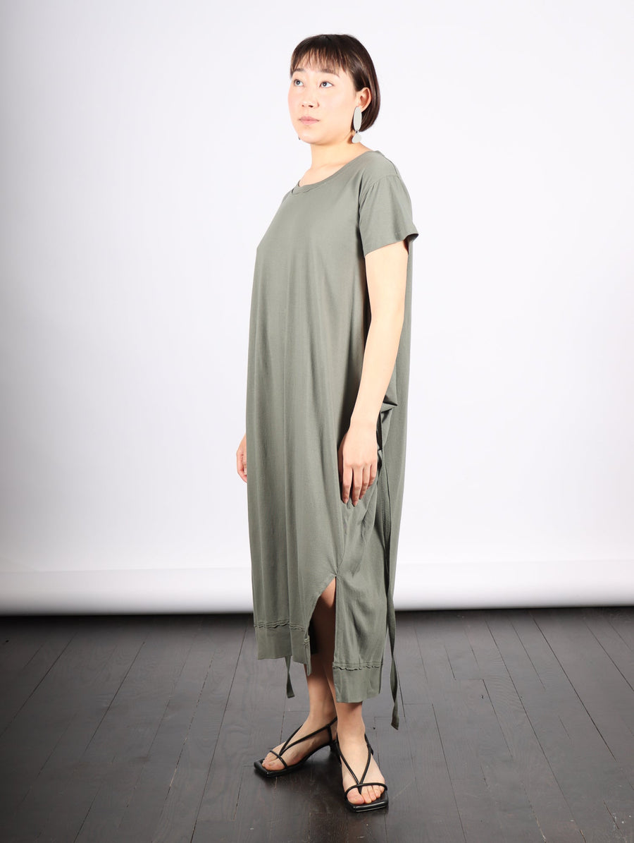 Wrap Dress Tee in Slate by Nicholas K-Idlewild