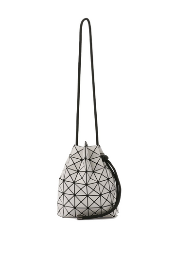 Wring Matte Bucket Bag in Lt. Grey by Bao Bao Issey Miyake-Accessories-Bao Bao ISSEY MIYAKE-Idlewild