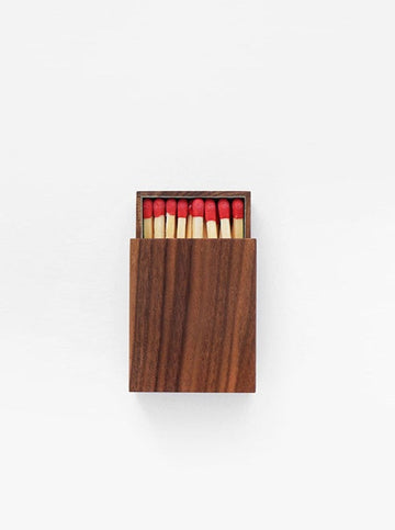 Short Matchbox in Walnut by Glaze-Idlewild