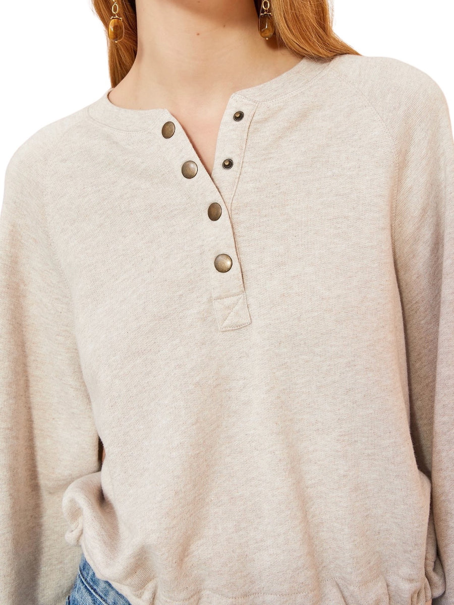 Tess Pullover in Oatmeal by Ulla Johnson-Idlewild