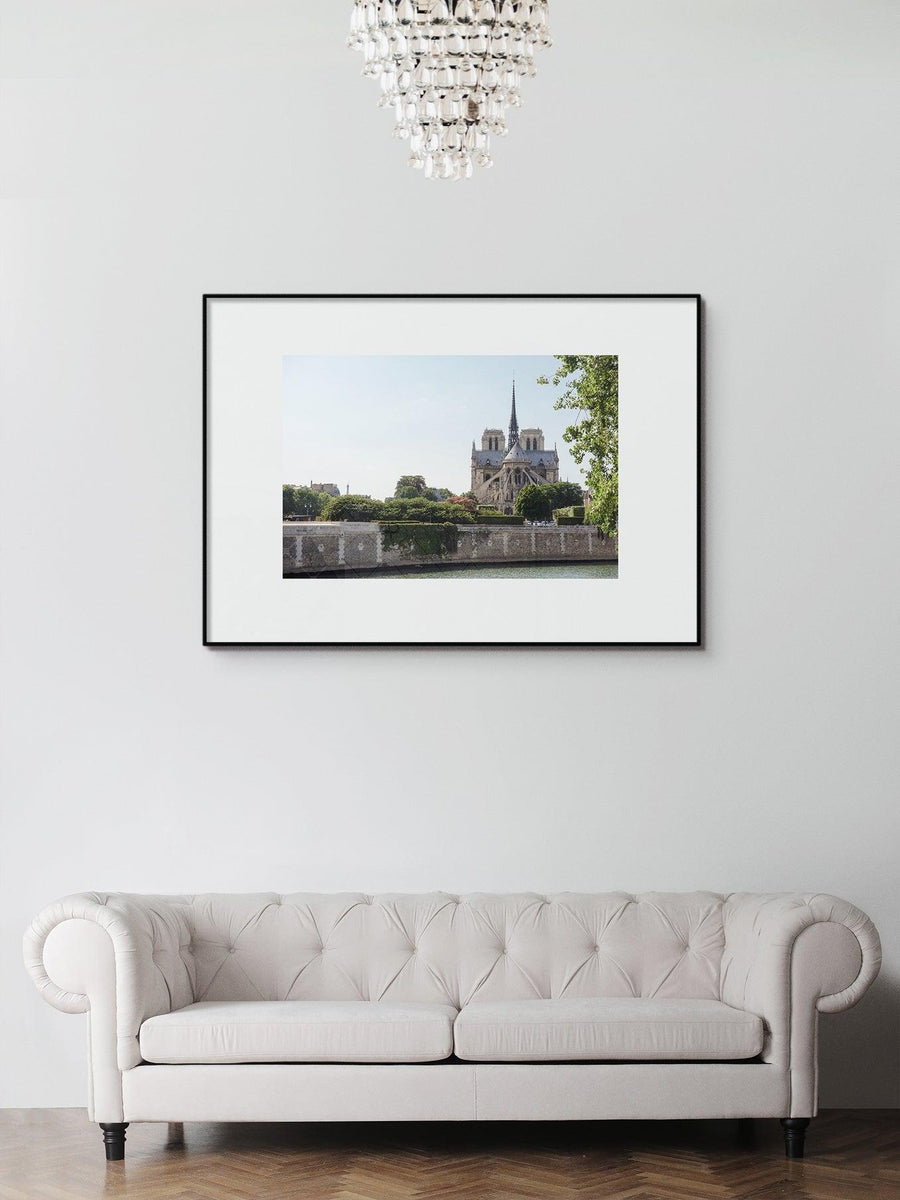 Notre Dame Print by Jessica Murray